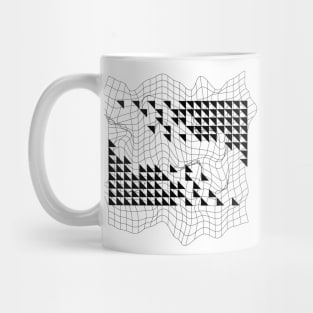 Op Art Geometric Shapes Mug